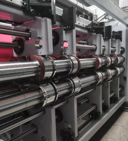 PRY-D1224 ความเร็วสูง อัตโนมัติเต็ม 4 สี Flexo การพิมพ์สล็อต 7