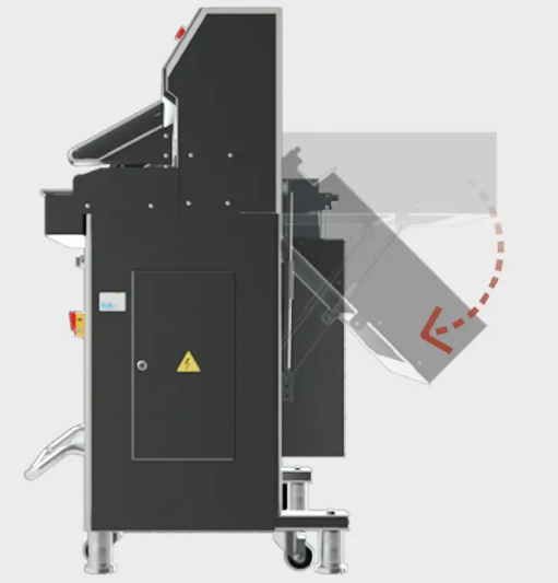 H5010L เครื่องตัดกระดาษแบบไฮดรอลิก ความถี่แปร 9