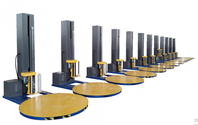 BL1650P อิเล็กทริก อัตโนมัติ พาเล็ต เครื่องผูกหนังยืดสําหรับอาหาร เครื่องดื่ม เนื้อผ้า สินค้าเคมี เสื้อผ้า 1