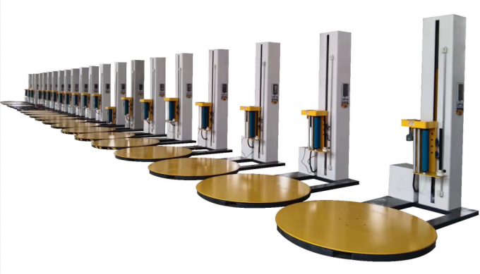 BL1650P อิเล็กทริก อัตโนมัติ พาเล็ต เครื่องผูกหนังยืดสําหรับอาหาร เครื่องดื่ม เนื้อผ้า สินค้าเคมี เสื้อผ้า 2