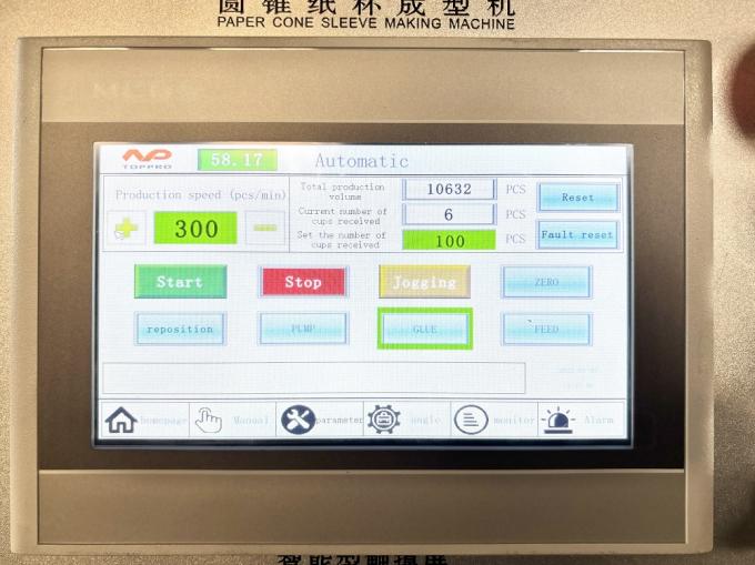 PRY-220/300 เครื่องทําไอศกรีมความเร็วสูง แบบกระดาษกระป๋องกระป๋อง 8