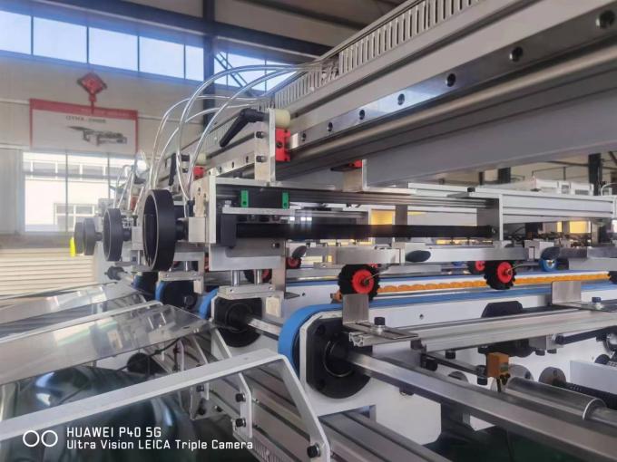 เครื่องพับและติดกาวกล่องกระดาษลูกฟูกแบบแผ่นคู่ รุ่น PRY-2900H 9