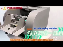 T-W Series Multi-Nozzles Online Inkjet Coding Paging Machine พร้อมฟังก์ชันแยกสองหน้า