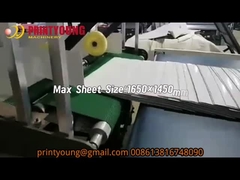 อัตโนมัติไฟฟ้าใหม่ Pile Turner และ Stacking เครื่องขับเคลื่อนฟลอยต์ laminating กับ 1 ปี
