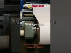 PRY-1100 อัตโนมัติ Roll to Roll เครื่อง laminating หนังกระดาษ
