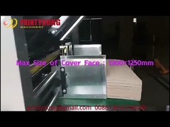 PRY-1300A กระดาษอัตโนมัติเต็มไปยังเครื่อง laminator กลอง corrugated