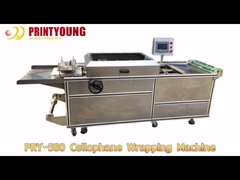 PRY-580 เครื่องผนึกเซลโลฟานขนาดต้นไม้แบบครึ่งอัตโนมัติ