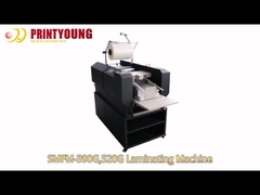 SMFM-G อัตโนมัติดิจิทัลน้ํามันอุ่นหนัง laminating เครื่องกับอาหารดูด
