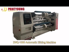 ZWQ-1000 อัตโนมัติแนวราบ อุณหภูมิกระดาษ coil ตัด Rewinding เครื่อง