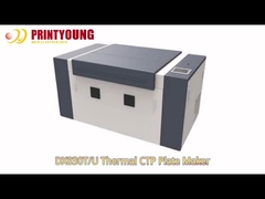 DX830T/U 2400 dpi 0.15 ~ 0.4 มิลลิเมตร เครื่องทําแผ่น CTP