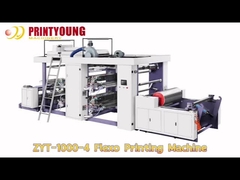 ZYT-1000-4 ถุงกระดาษสะสม 4 สี เครื่องพิมพ์ Flexo