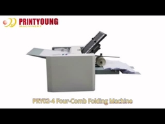 PRY02-4 A4 เครื่องพับกระดาษแม่นยําแบบอัตโนมัติ