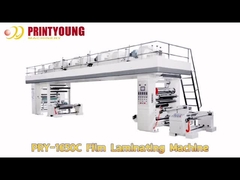 PRY-1650C BOPP PET ไนลอน CPP CPE แอลูมิเนียมฟอยล์ อัตโนมัติเครื่อง laminating หนัง