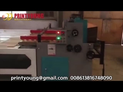 PRY-B400 Semi-Automatic 2 Color Flexo Printing Slotting Die Cutting Machine เครื่องตัดแบบสล็อต