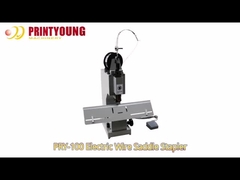 PRY-100/200 เครื่องสตริชสเตปเลอร์ไฟฟ้าหัวเดียวและสองหัว สแตนเลส สายกระดาษเล่มขี่ Saddle Stitch