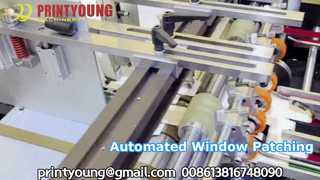 นาฬิกา: TC-880A เครื่องปะหน้าต่างอัตโนมัติเต็มรูปแบบพร้อมตู้โชว์แบบเจาะและพับ