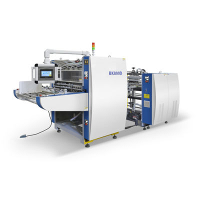 BK-800D เครื่องแปรงกระดาษกระดาษครึ่งอัตโนมัติ