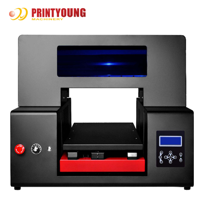 PRY-ZZ1C เครื่องพิมพ์ 3D UV หัวเดียว พร้อมเครื่องพิมพ์ DTF หลายสีอัตโนมัติ รับประกัน 1 ปี