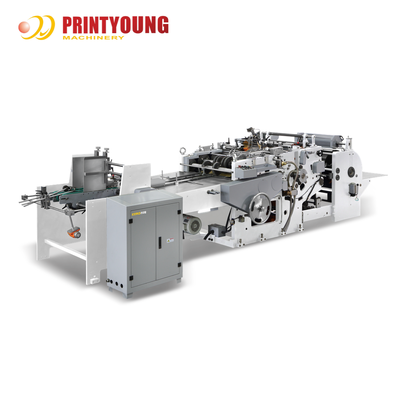 PRINTYOUNG KL-D กระเป๋าช้อปกระดาษครึ่งอัตโนมัติ กระเป๋าช้อปกระดาษด้านล่าง