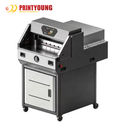 เครื่องตัดกระดาษไฟฟ้าอัตโนมัติแกน PLC ความเร็วสูง PRY-E500T